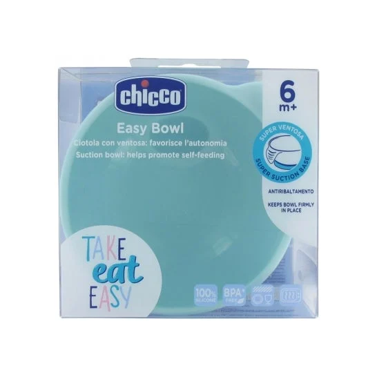 Chicco Easy Bowl +6m Blu 1 Unità