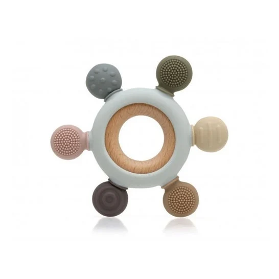 Kiokids Mordedor Madera y Silicona +3M 1ud