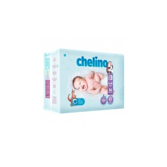 Chelino pannolini elastici T3 4-10kg 36pz