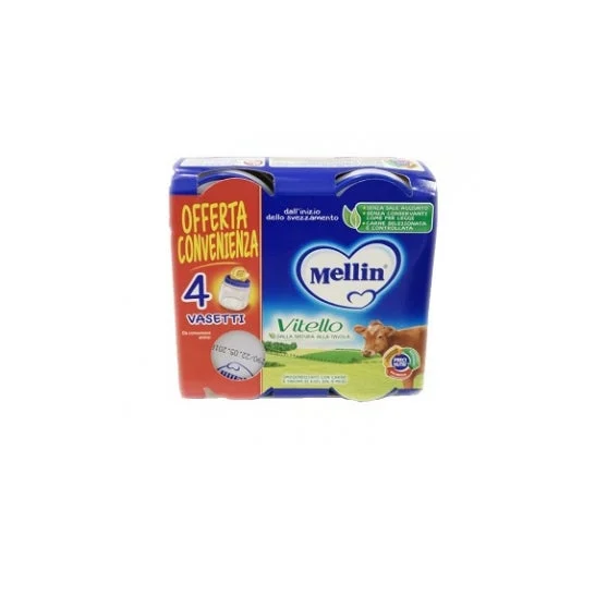 Mellin Omog Vitello 4X80G