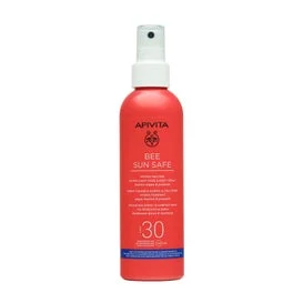 Apivita Bee Sun Safe Face Spray Ultra Light Body Spray SPF30 200ml