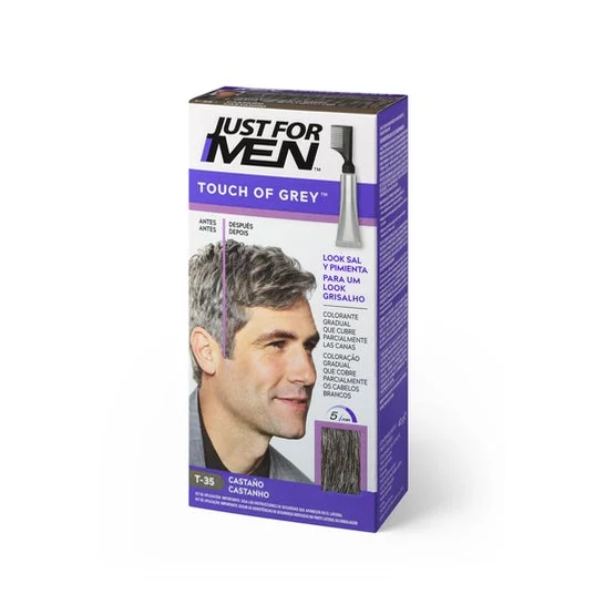 Just For Men tocco di grigio graduale trattamento di tintura marrone 40g