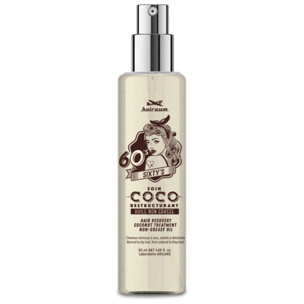 Hairgum Sixty's Recovery Olio di Cocco 50ml