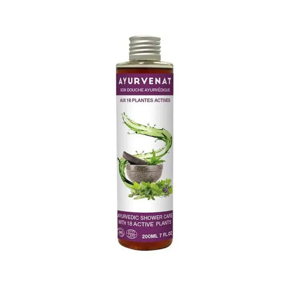 Ayurvenat Gel Doccia Ayurvedica Alle 18 Piante Bio I Trattamenti Ayurvedici D'india 200ml