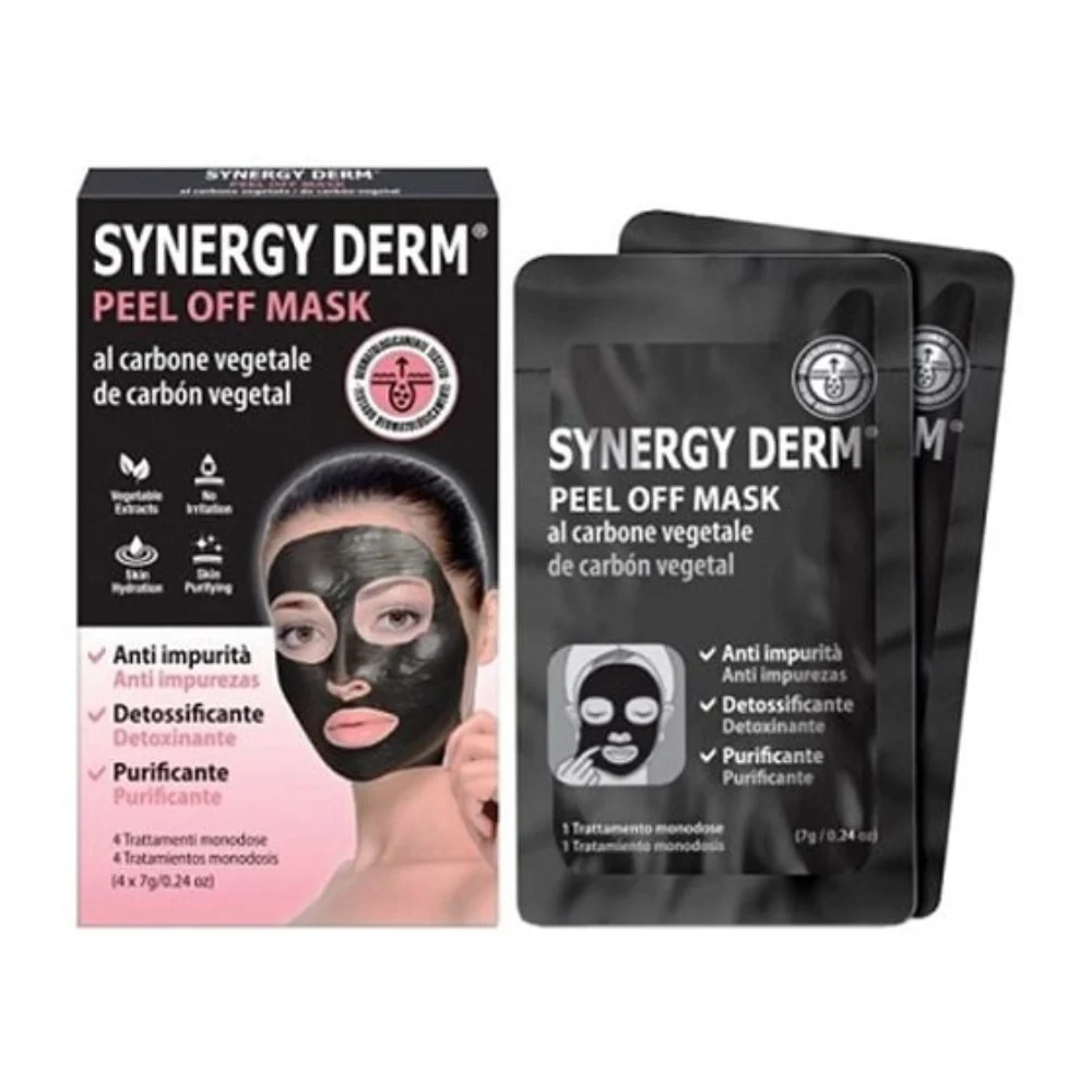 Incarose Peel Off Mask Carbone Viso 4x7g
