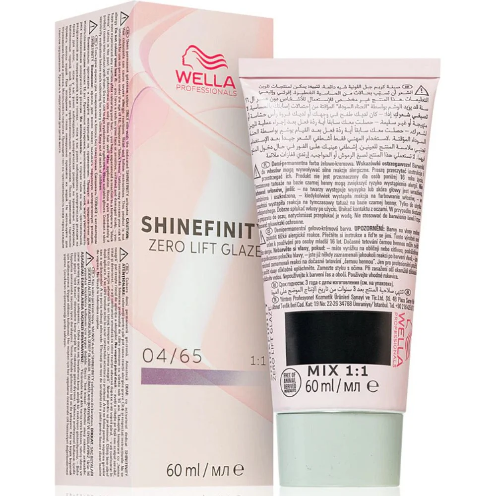WELLA SHINEFINITY Zero Lift Glaze Crystal Glaze 04-65 60ml