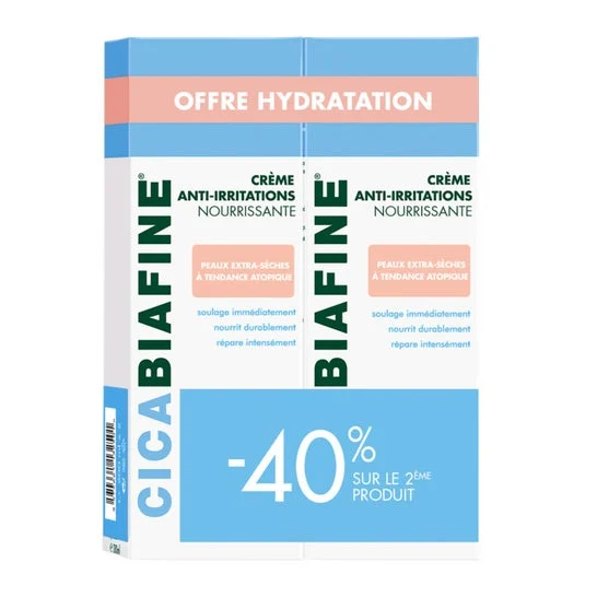 Biafine Cicabiafine Cicabiafine Corpo Crema Idratante Anti-irritazione 200ml lotto di 2