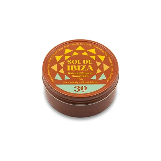 Sol de Ibiza Crema Solare Spf30 Bio 100ml