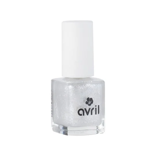 Avril Top Coat Purpurina Plateada 7 ml