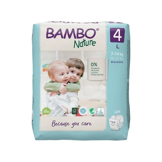 Bambo Nature Pannolino taglia 4 L 48 pezzi