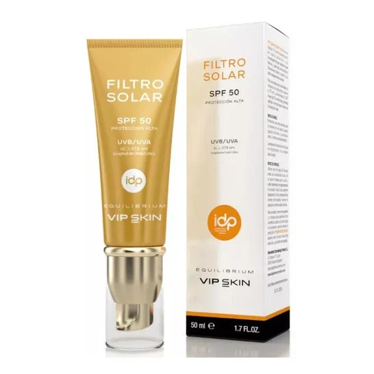 Vipskin filtro solare equilibrio SPF50 + 50ml