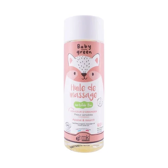 Mkl Baby Green Aceite de Masaje Suave Azahar Bio 100ml