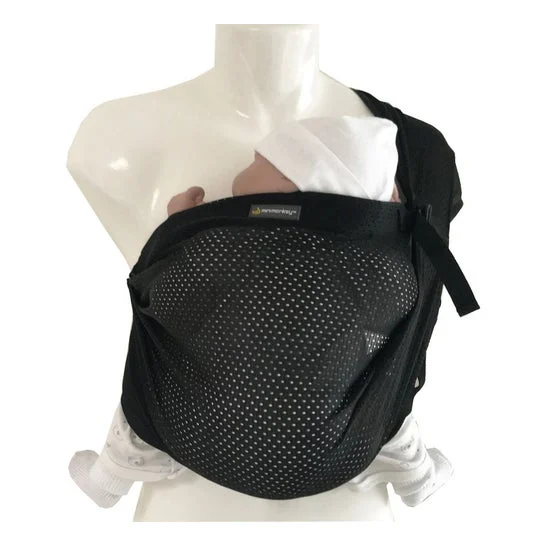 Minimonkey Bandolera Portabebé Negra 1ud