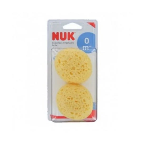 Spugna vegetale per bambini 100 % 2 pezzi