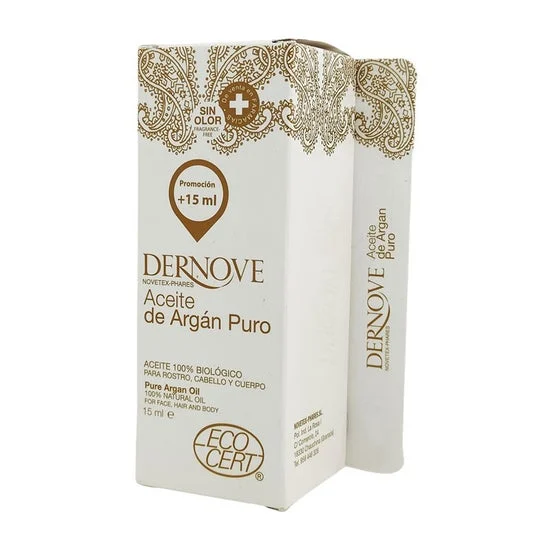 Olio di Argan Dernove Puro 15 ml