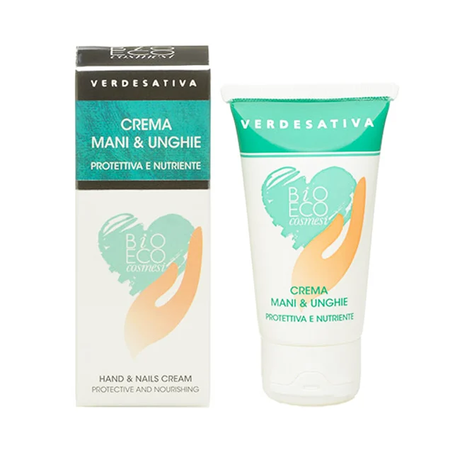 VERDESATIVA Crema Mani e Unghie – Protettiva e Nutriente