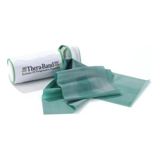 Aiuta la banda elastica dinamica Theraband verde