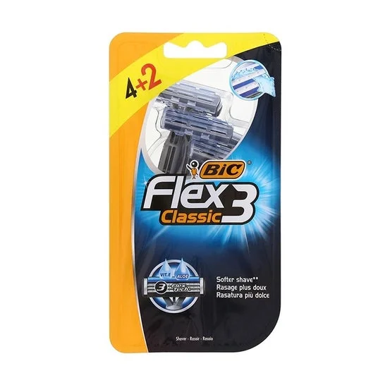 Bic Flex Classic Razor 6 pezzi