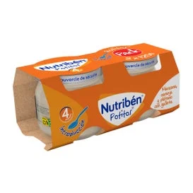 Nutriben Manzana Naranj Platano Galleta 2x120 Grs