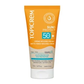 Topicrem Mousse-Crema Acabado Mate SPF50 50 ml