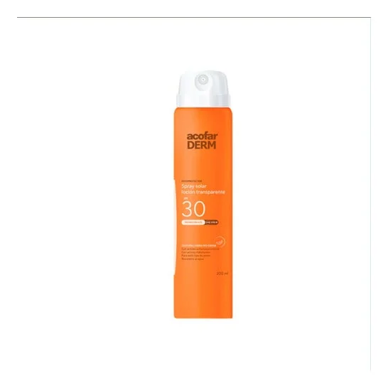 Acofarderm spray trasparente SPF30+ 200ml