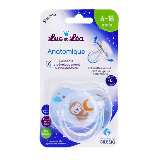Luc et Lea Succhietto Anatomico 6-18m Pigro 1 Unità