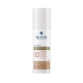 Rilastil Sun System Age Repair Crema Solar Facial Antiedad Color SPF50+ 50ml
