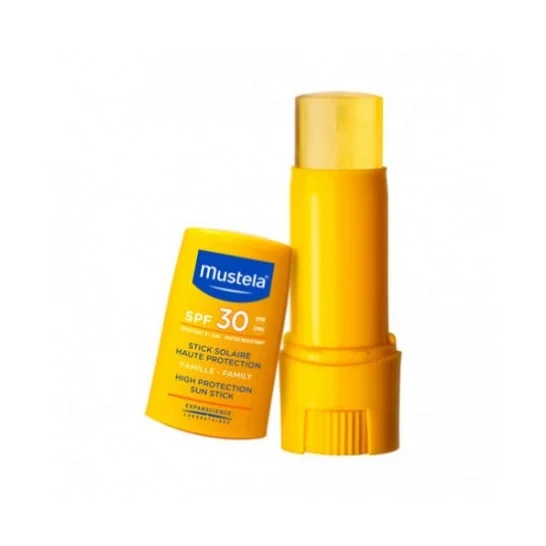 Mustela Stick Solare Alta Protezione Famiglia Spf30 9ml