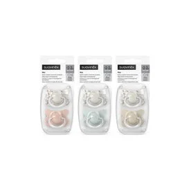 Suavinex Fusion -2 Chupete Silicona Fisiológico 2 Meses 2 uds