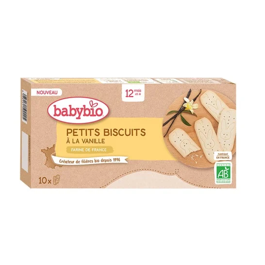 BabyBio Galletas de Vainilla 160g