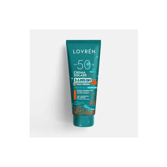 Lovren Crema Solare Bambini e Pelle Sensibile Spf50+ 200ml