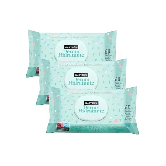 Suavinex Salviettine dermoidratanti Pack 180uds