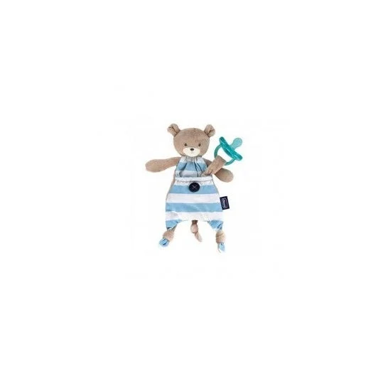Chicco blu Orso tascabile ciuccio Guardian