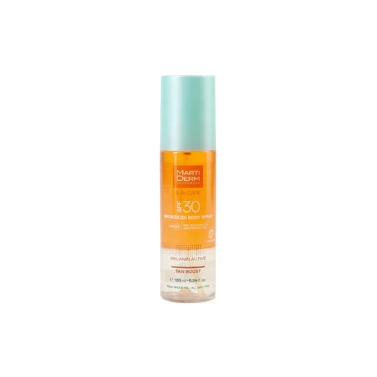 Martiderm Sun Care Bronze D Body Spray Spf30 155ml