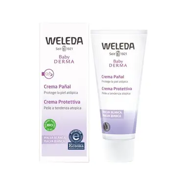 WELEDA Malva Bianca Baby Crema Protettiva Senza Profumazione