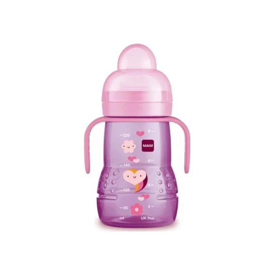 Allenatore di biberon MAM Rosa 220ml