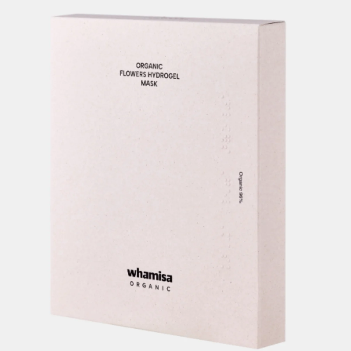 WHAMISA Organic Flower – Hydrogel Mask Box