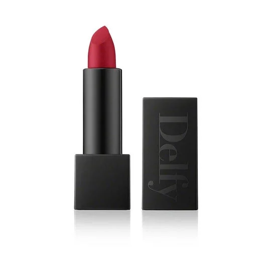 Delfy Velvetly Matt Lipstick Color Raspberry Wine 4g