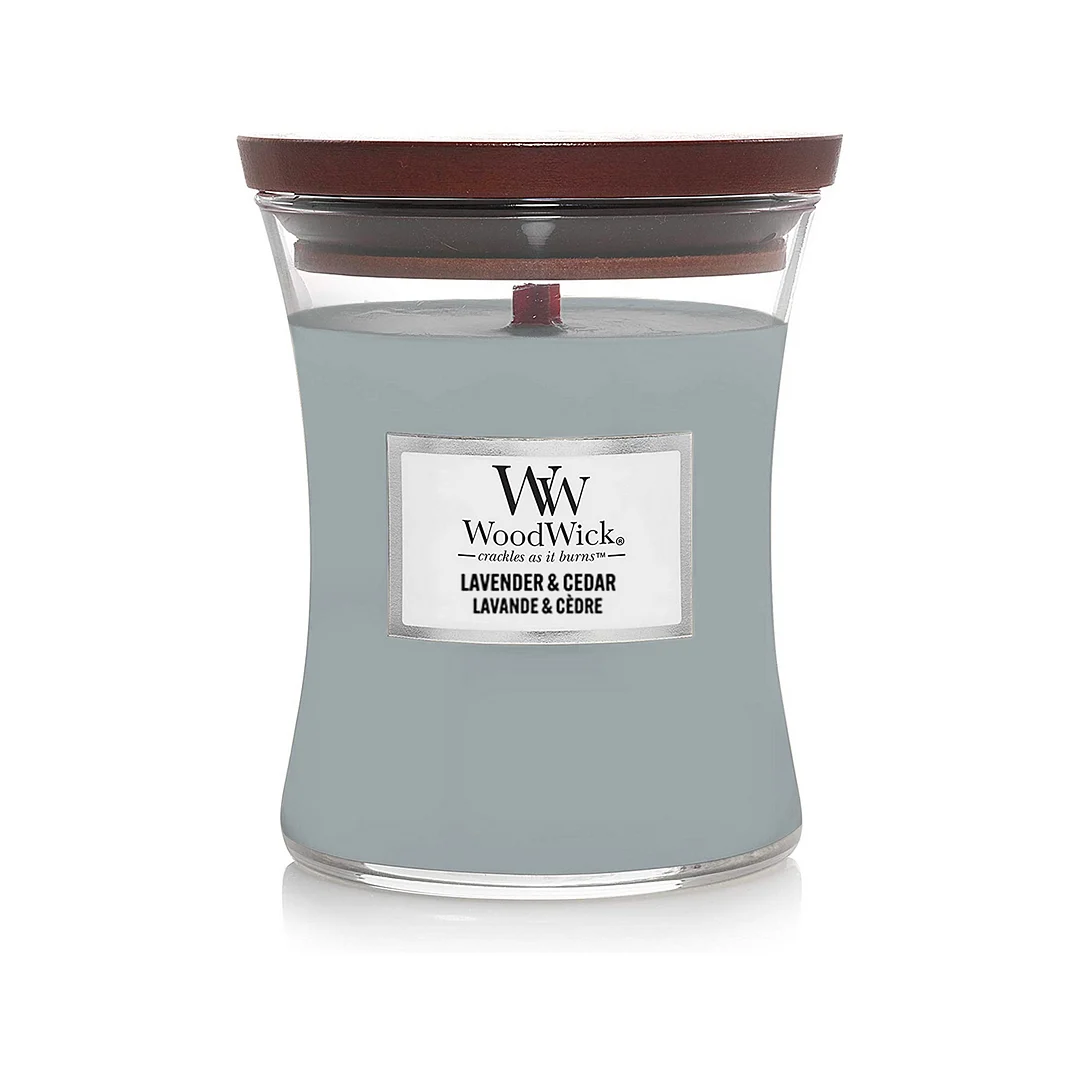 WOODWICK Candela Piccola – Lavender & Cedar