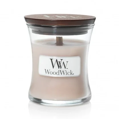 WOODWICK Candela Piccola – Vanilla & Sea Salt