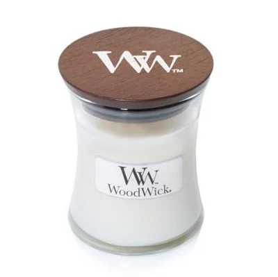 WOODWICK Candela Piccola – White Tea & Jasmine