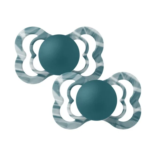 Bibs Supreme Pacifier White Forest Lake 2 Unità
