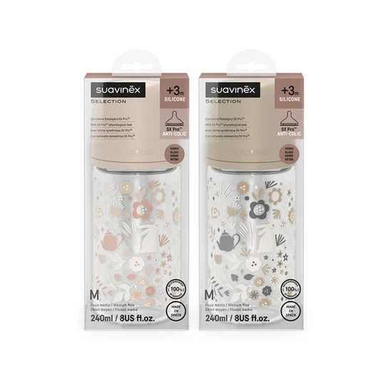Flacone di silicone premium Suavinex™ 270ml