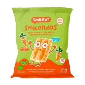 Smileat Smilondas Snack Ecológico de Zanahoria 25g
