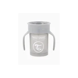 Twistshake 360 Cup 6+ Pastel Plava Gris 1ud