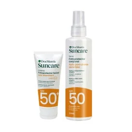 DocMorris Pack Suncare Crema Facial SPF50+ 50ml +Spray Corporal SPF50 200ml