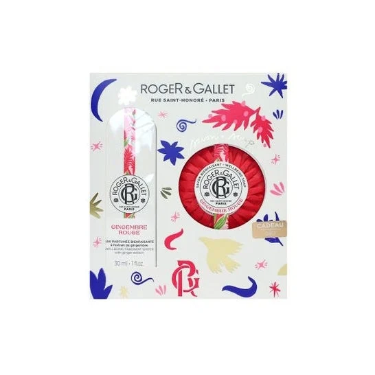 Roger & Gallet Set Gingembre Rouge Agua Perfumada + Jabón
