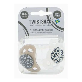 TwistShake Chupete 0-6M 2uds