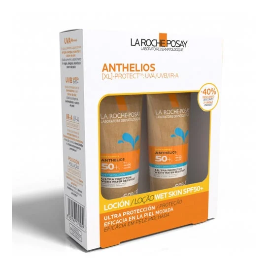 La Roche-Posay Pack Anthelios Wet Skin Spf50+ 2x200ml