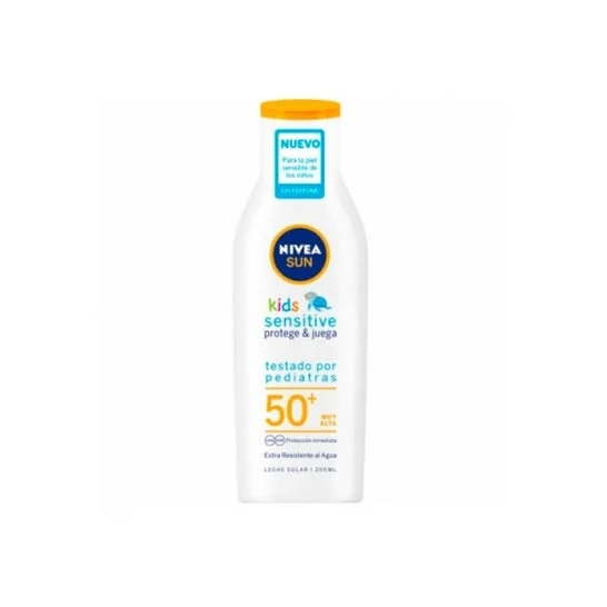 Nivea Sun Protege Juega Sensitive Leche Solar Niños Spf50+ 200ml